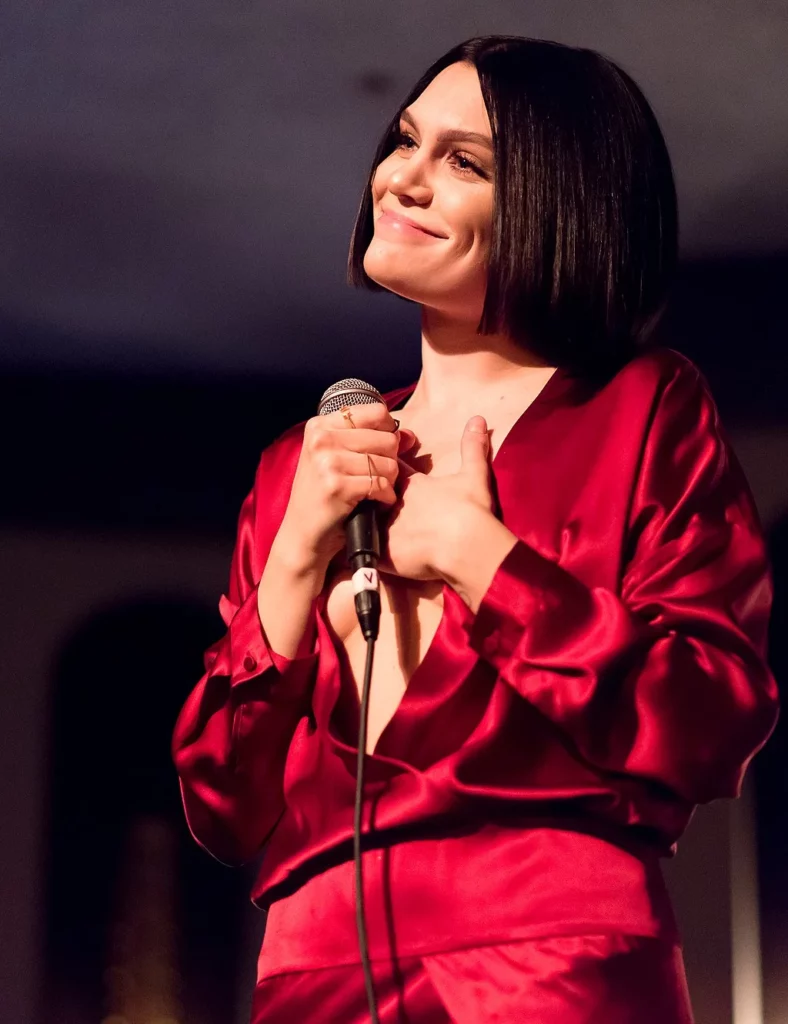 une photo de Jessie J sur scène lors d'un concert